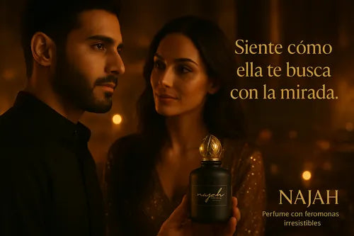 PERFUME NAJAH - ARABE CON FEROMONAS atracción que deja Huellas 🫦💋 👉 “Perfume unisex que atrae miradas”🫦😘