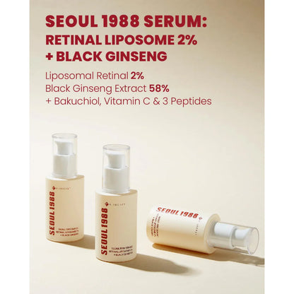 K-SECRET SEOUL 1988 Retinal Liposome 2% + Black Ginseng.Z