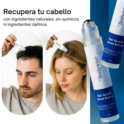 Serum Roll-On para el Crecimiento Capilar