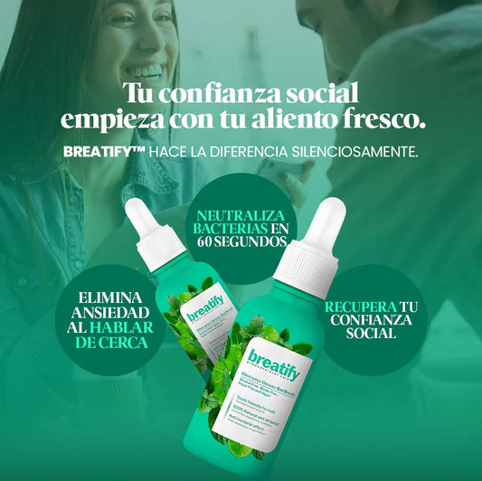 BREATIFY GOTERO PARA EL MAL ALIENTO ORIGINAL U.S.A