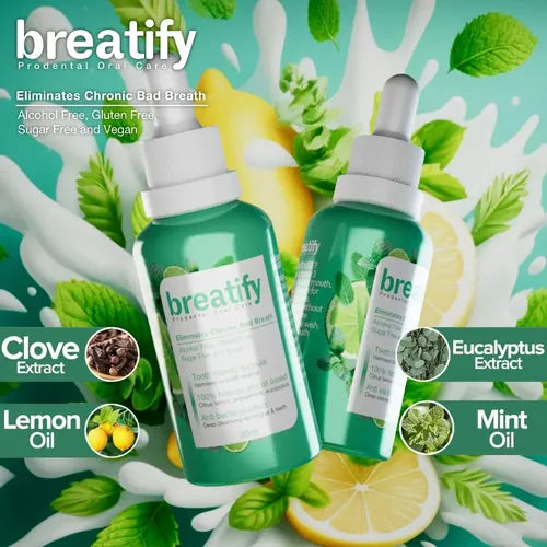 BREATIFY GOTERO PARA EL MAL ALIENTO ORIGINAL U.S.A
