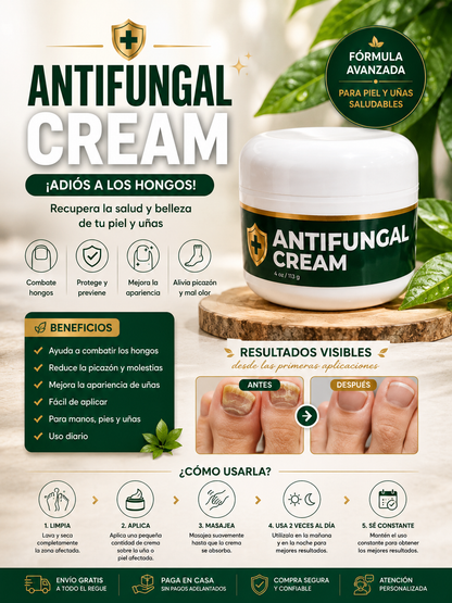 🦶🛡️ ANTIFUNGAL CREAM 🛡️🦶