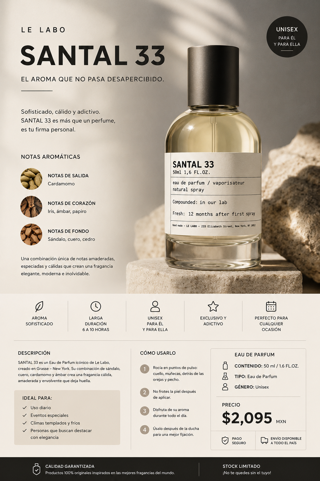 🌟 SANTAL 33 - LE LABO