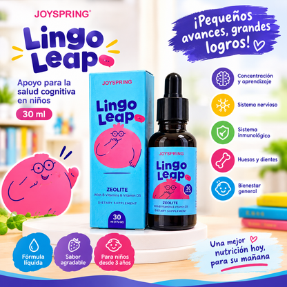 LINGOLEAP SOPORTE PARA LA SALUD COGNITIVA EN NIÑOS (30ML)